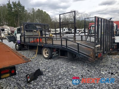 Drugie zdjęcie samochodu z przodu: 2019 ISUZU NPR HD CREW CAB FLATBED TRUCK VIN:54DC4J1B4KS808605 - miniatura