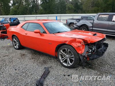 Czwarte zdjęcie samochodu z boku: 2022 DODGE CHALLENGER VIN:2C3CDZBT7NH124674 - miniatura