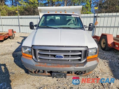 Piąte zdjęcie samochodu w środku: 2001 FORD F350 SUPER DUTY DUMP TRUCK VIN:1FDWF36L61EC01512 - miniatura