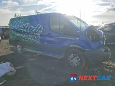 Czwarte zdjęcie samochodu z boku: 2018 FORD TRANSIT T-250 UTILITY / SERVICE VAN VIN:1FTYR1ZM3JKB16707 - miniatura