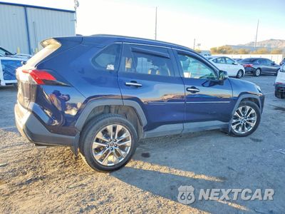 Trzecie zdjęcie samochodu z tyłu: 2019 TOYOTA RAV4 LIMITED VIN:JTMN1RFV7KD520251 - miniatura