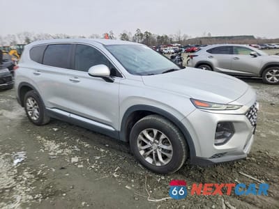 Czwarte zdjęcie samochodu z boku: 2019 HYUNDAI SANTA FE SE VIN:5NMS23AD2KH088316 - miniatura