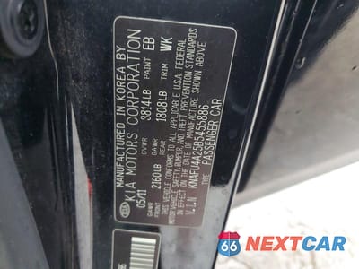 Zdjęcie 12 z 12 samochodu: 2011 KIA FORTE EX VIN:KNAFU4A25B5455886 - miniatura