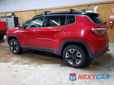 Drugie zdjęcie samochodu z przodu: 2018 JEEP COMPASS TRAILHAWK VIN:3C4NJDDBXJT451382 - miniatura