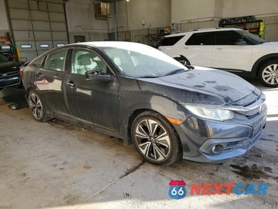 Czwarte zdjęcie samochodu z boku: 2016 HONDA CIVIC EXL VIN:19XFC1F74GE016487 - miniatura