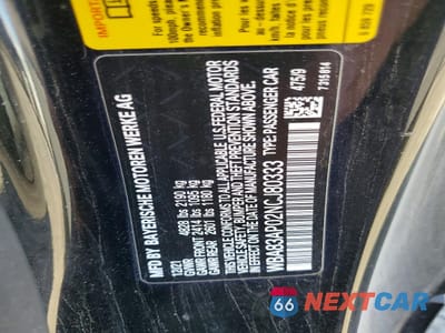 Zdjęcie 12 z 12 samochodu: 2022 BMW M440I VIN:WBA83AP02NCJ80333 - miniatura