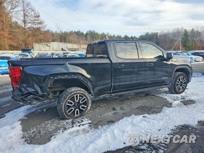 Trzecie zdjęcie samochodu z tyłu: 2022 GMC SIERRA K1500 AT4 VIN:3GTUUEET3NG604554 - miniatura