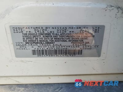 Zdjęcie 12 z 12 samochodu: 2020 NISSAN KICKS S VIN:3N1CP5BV3LL496937 - miniatura