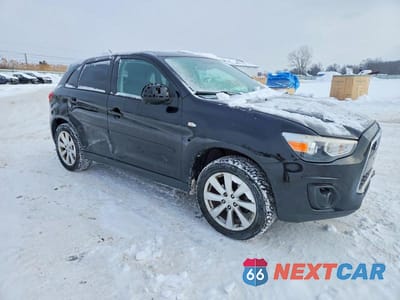Czwarte zdjęcie samochodu z boku: 2015 MITSUBISHI OUTLANDER SPORT ES VIN:4A4AR3AU8FE030820 - miniatura