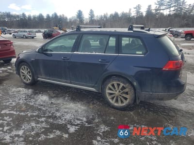 Drugie zdjęcie samochodu z przodu: 2017 VOLKSWAGEN GOLF ALLTRACK S VIN:3VWH17AU8HM519393 - miniatura