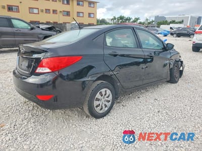 Trzecie zdjęcie samochodu z tyłu: 2017 HYUNDAI ACCENT SE VIN:KMHCT4AE4HU363908 - miniatura
