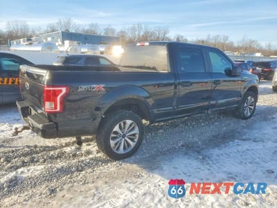 Trzecie zdjęcie samochodu z tyłu: 2017 FORD F150 SUPERCREW VIN:1FTFW1EF5HFC84021 - miniatura
