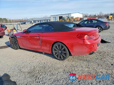 Drugie zdjęcie samochodu z przodu: 2016 BMW 650 I VIN:WBA6F5C58GD996726 - miniatura