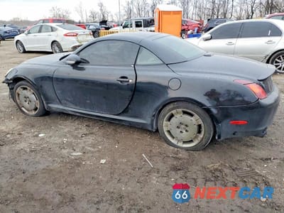Drugie zdjęcie samochodu z przodu: 2003 LEXUS SC 430 VIN:JTHFN48Y530047248 - miniatura