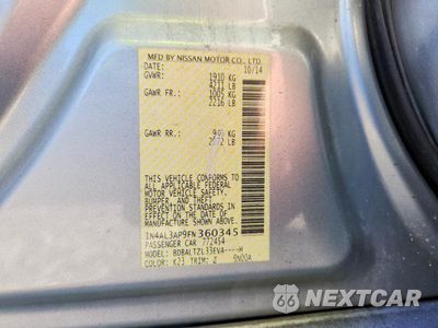 Zdjęcie 12 z 12 samochodu: 2015 NISSAN ALTIMA 2.5 VIN:1N4AL3AP9FN360345 - miniatura