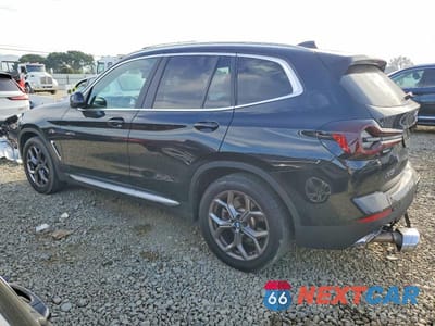 Drugie zdjęcie samochodu z przodu: 2022 BMW X3 XDRIVE30I VIN:5UX53DP0XN9M66160 - miniatura