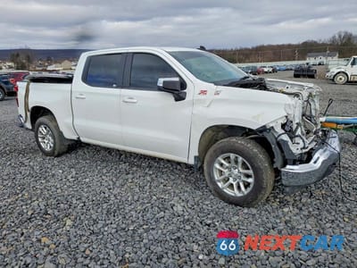 Czwarte zdjęcie samochodu z boku: 2024 CHEVROLET SILVERADO K1500 LT VIN:1GCUDDE83RZ159308 - miniatura