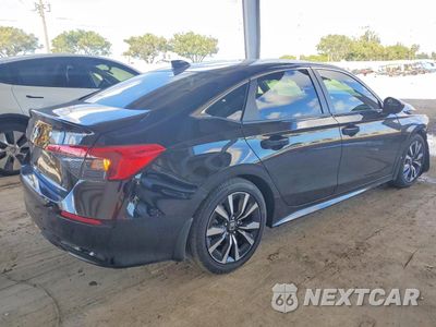 Trzecie zdjęcie samochodu z tyłu: 2024 HONDA CIVIC EX VIN:2HGFE1F72RH317875 - miniatura