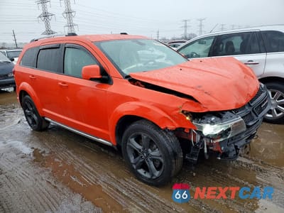 Czwarte zdjęcie samochodu z boku: 2018 DODGE JOURNEY CROSSROAD VIN:3C4PDDGG8JT514941 - miniatura