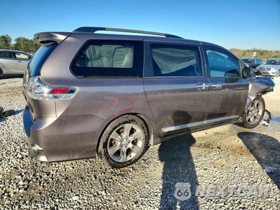 Trzecie zdjęcie samochodu z tyłu: 2013 TOYOTA SIENNA SPORT VIN:5TDXK3DCXDS345389 - miniatura