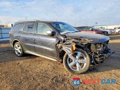 Czwarte zdjęcie samochodu z boku: 2011 DODGE DURANGO CITADEL VIN:1D4RE5GG1BC639520 - miniatura