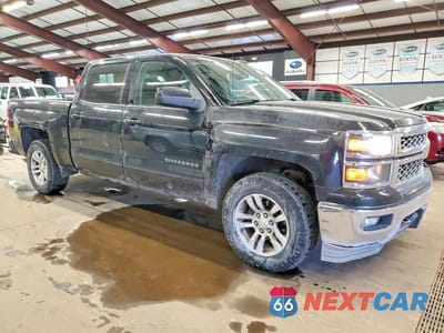 Czwarte zdjęcie samochodu z boku: 2015 CHEVROLET SILVERADO K1500 LT VIN:3GCUKREC0FG417688 - miniatura