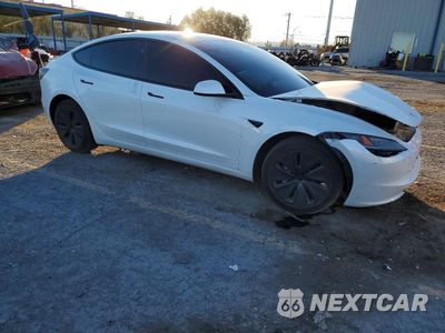 Czwarte zdjęcie samochodu z boku: 2025 TESLA MODEL 3 VIN:5YJ3E1EBXSF938526 - miniatura