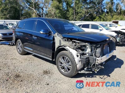 Czwarte zdjęcie samochodu z boku: 2020 INFINITI QX60 LUXE VIN:5N1DL0MNXLC533776 - miniatura