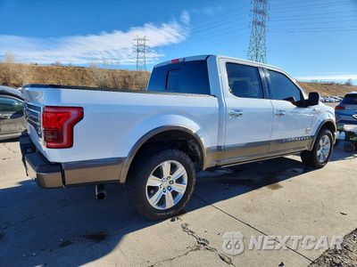 Trzecie zdjęcie samochodu z tyłu: 2016 FORD F150 SUPERCREW VIN:1FTEW1EG3GFC49335 - miniatura