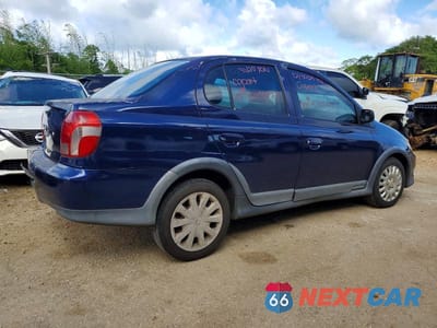 Trzecie zdjęcie samochodu z tyłu: 2000 TOYOTA ECHO VIN:JTDBT1231Y0049555 - miniatura