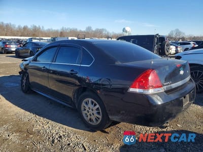 Drugie zdjęcie samochodu z przodu: 2011 CHEVROLET IMPALA POLICE VIN:2G1WD5EM1B1153266 - miniatura