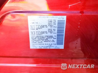 Zdjęcie 13 z 14 samochodu: 2017 NISSAN PATHFINDER S VIN:5N1DR2MM4HC641478 - miniatura