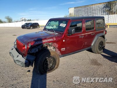 2021 JEEP WRANGLER UNLIMITED SPORT 1C4HJXDG7MW648101 - główne zdjęcie licytacji z USA - miniatura