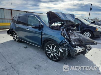 Czwarte zdjęcie samochodu z boku: 2019 HONDA PILOT TOURING VIN:5FNYF5H95KB017530 - miniatura
