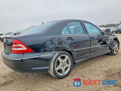 Trzecie zdjęcie samochodu z tyłu: 2006 MERCEDES-BENZ C 230 VIN:WDBRF52H36A889674 - miniatura