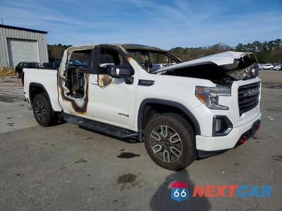 Czwarte zdjęcie samochodu z boku: 2020 GMC SIERRA K1500 AT4 VIN:3GTP9EEL0LG163770 - miniatura