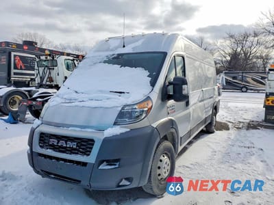 Drugie zdjęcie samochodu z przodu: 2019 RAM PROMASTER 3500 DELIVERY VAN VIN:3C6URVJG0KE565298 - miniatura