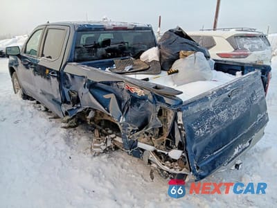 Drugie zdjęcie samochodu z przodu: 2019 CHEVROLET SILVERADO K1500 LT VIN:3GCUYDED2KG208277 - miniatura