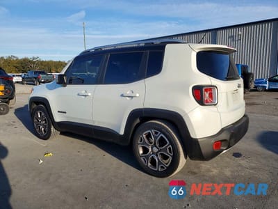 Drugie zdjęcie samochodu z przodu: 2017 JEEP RENEGADE LIMITED VIN:ZACCJADB9HPG16135 - miniatura