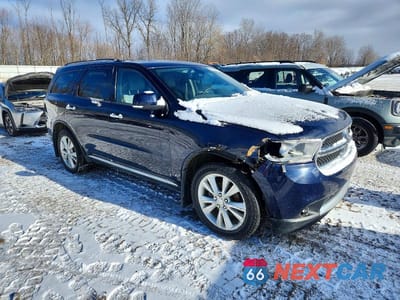 Czwarte zdjęcie samochodu z boku: 2013 DODGE DURANGO CREW VIN:1C4RDJDG0DC604757 - miniatura