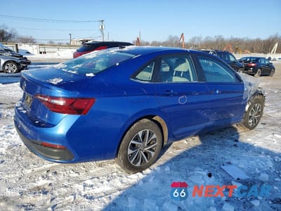 Trzecie zdjęcie samochodu z tyłu: 2023 VOLKSWAGEN JETTA VIN:3VW5M7BU1PM020104 - miniatura