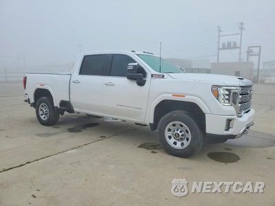 Czwarte zdjęcie samochodu z boku: 2022 GMC SIERRA K2500 DENALI VIN:1GT49REY9NF324711 - miniatura