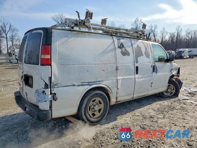 Trzecie zdjęcie samochodu z tyłu: 2007 CHEVROLET EXPRESS G1500 UTILITY / SERVICE VAN VIN:1GCFG15X371149301 - miniatura