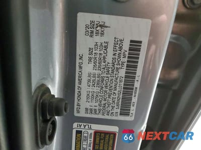 Zdjęcie 13 z 13 samochodu: 2020 HONDA CR-V EX VIN:5J6RW2H52LL011872 - miniatura
