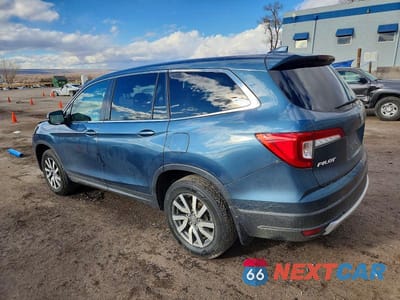 Drugie zdjęcie samochodu z przodu: 2021 HONDA PILOT EXL VIN:5FNYF6H55MB087566 - miniatura