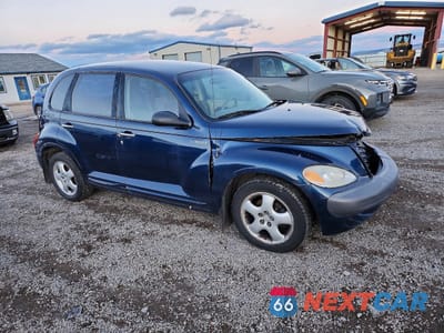 Czwarte zdjęcie samochodu z boku: 2001 CHRYSLER PT CRUISER VIN:3C4FY4BB31T263127 - miniatura
