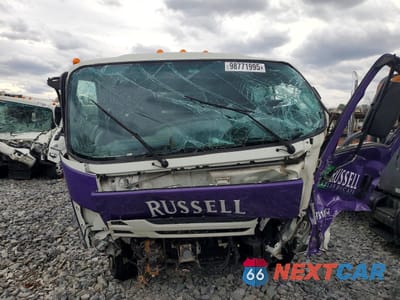 Piąte zdjęcie samochodu w środku: 2019 ISUZU NPR HD CREW CAB FLATBED TRUCK VIN:54DC4J1B4KS808605 - miniatura