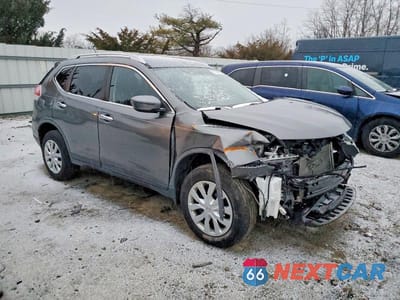 Czwarte zdjęcie samochodu z boku: 2016 NISSAN ROGUE S VIN:JN8AT2MV9GW146809 - miniatura