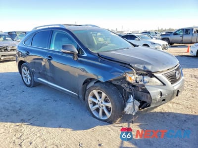 Czwarte zdjęcie samochodu z boku: 2010 LEXUS RX VIN:2T2ZK1BA3AC017102 - miniatura