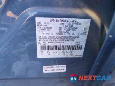 Zdjęcie 12 z 12 samochodu: 2023 FORD MAVERICK XL VIN:3FTTW8F92PRA10314 - miniatura